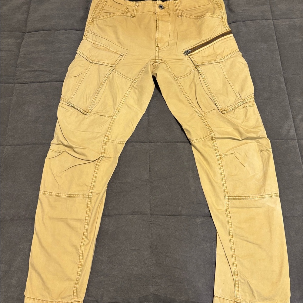 G-Star Robin 3D Zip regular taper cargo pants